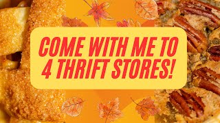 4 Thrift Stores is Better Than One Lets Go [upl. by Melise]