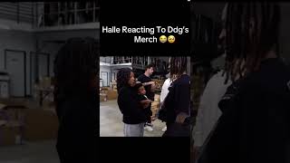 Ddg and Halle Bailey Are Back Together so cute🥹🤍ddg youtubeshorts ddgandhallebailey shorts [upl. by Korb]