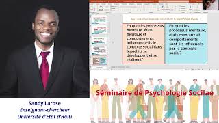 DEFINITION DE LA PSYCHOLOGIE SOCIALE 2 [upl. by Amarillas156]