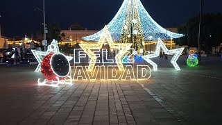 la navidad en Aguascalientes adornos en la plaza de armas [upl. by Halli]