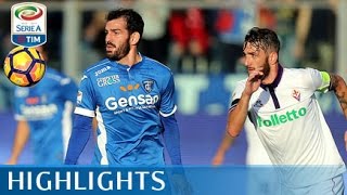 Empoli  Fiorentina  04  Highlights  Giornata 13  Serie A TIM 201617 [upl. by Starr580]