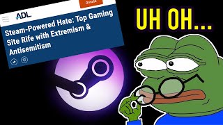 Steam ATTACKED by the ADL Claim Gamers Using quotHate Speechquot  and Too Many Pepes [upl. by Corissa]