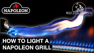 How to Light a Napoleon Grill [upl. by Block120]