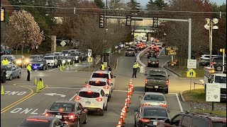 What the shopping chaos looked like at Wrentham Outlets [upl. by Esiocnarf]