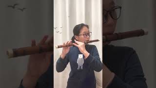 Double Tonguing Technique Practice E key dizi flute diziflute [upl. by Elleryt]