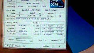 Overclocking Core i7 950 [upl. by Trebreh]