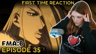 Gone Full Circle  Fullmetal Alchemist Brotherhood E35  First time REACTION [upl. by Ydnic]