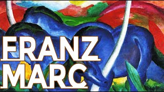 Franz Marc A collection of 111 works 4K [upl. by Annodahs]