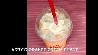 Arby’s Orange Cream Shake Review  31 Flavors of Summer  Part 23 [upl. by Arvell]