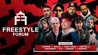 🔴⛩ LA INTER ft LARRIX ASIER MAXI DANGER ORTELLI FJ VERSE Y GAVYRIA  FREESTYLE FORUM 12 ⛩🔴 [upl. by Eiliah]