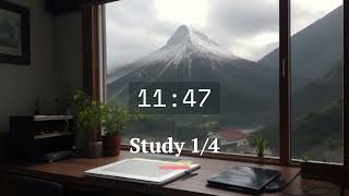 255 Pomodoro 4 Stages of StudyWork With Me [upl. by Iolande509]