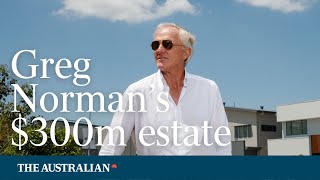 HOME TOUR Greg Normans 300 million Sydney housing estate Watch [upl. by Iadam]