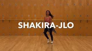 Shakira  JLo Super Bowl inspired Zumba Warm up [upl. by Nimajaneb]