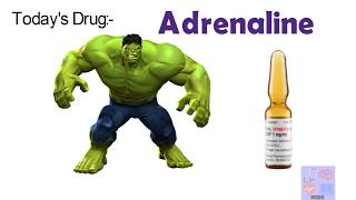 AdrenalineEmergency drugMedicine basics simplified [upl. by Elsa]