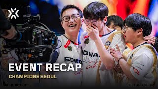 EDWARD IS INDEED GAMING  VALORANT Champions Seoul Event Recap [upl. by Braunstein804]