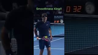 Roger Federer aka King of smooth moves tennis rogerfederer federer fedal [upl. by Aggappera]