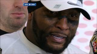 Ray Lewis postgame interview after AFC Championship Game [upl. by Bigner]