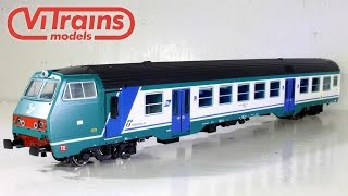 ViTrains 3129 Carrozza Semipilota TE  UnBoxing e prime impressioni [upl. by Ehsrop623]