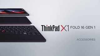 How to Use the ThinkPad X1 Fold 16 Gen 1 Accessories [upl. by Morel]