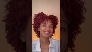 Comment appliquer le Gel Curl Color As I Am Hot Red  Mix Beauty [upl. by Sharlene811]