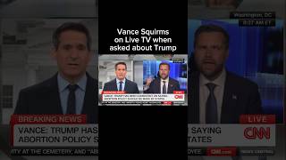 JD Vance SQUIRMS When Asked SIMPLE Question about Trump [upl. by Aratal]