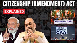 CAA News Today  Citizenship Amendment Act Explained 5 Points [upl. by Genvieve656]