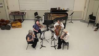 Mozart Flute Quartet in G at Chamberfest Worcester MA [upl. by Carmelina]