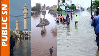 L’inondation a fait de graves dégâts à touba [upl. by Leasim]