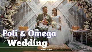 Poli Agitok amp Omega Wedding Buga Rani PoliAgitok [upl. by Anaela]