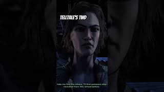 Clementine and Lilly Confrontation twd twdtelltale gaming thewalkingdead [upl. by Gilbert]