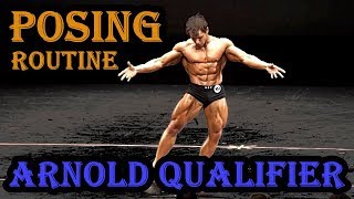 Arnolds qualifier 2018  Classic posing routine  Pete Hartwig [upl. by Eecrad]