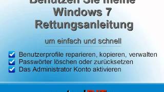 Windows 7 Benutzerprofile reparieren [upl. by Joelly]