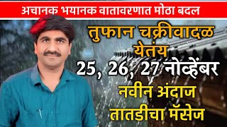 🔴 Panjabrao Dakh Live  पंजाबराव डख लाईव्ह  हवामान अंदाज  havaman andaj today [upl. by Pagas]