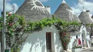 Alberobello Trulli Houses Puglia Italy [upl. by Kcirdec197]