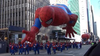 Spiderman Balloon Macys Thanksgiving Day Parade 2013 [upl. by Yracaz]