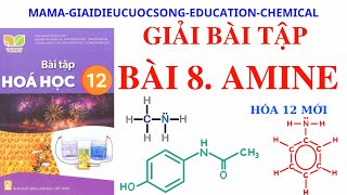 HÓA 12 GIẢI BÀI TẬP AMINE  SÁCH BÀI TẬP KẾT NỐI TRI THỨC [upl. by Dennison]