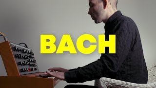 Bach Cello Suite No1 Courante on Moog Synthesizer [upl. by Ausoj96]