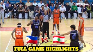 Strong Group PH vs Homenetmen Lebanon Full Game Highlights  33rd Dubai International Basketball [upl. by Dibbrun]