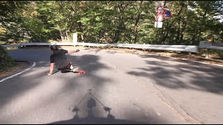 Longboard Raw Run Downhill in Japan [upl. by Rashida]