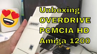 Unboxing Overdrive PCMCIA HD for Commodore Amiga 1200 [upl. by Saoj488]