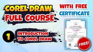 Introduction To Corel Draw  Corel Draw Full Course  Ch  1 [upl. by Enyrehtac740]