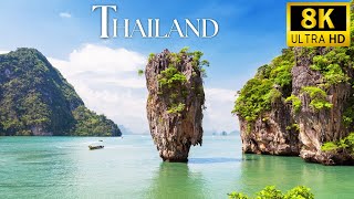 Thailand 4K  Scenic Relaxation Film With Calming Music  Random Videos Channel  thailand thai [upl. by Noirad925]