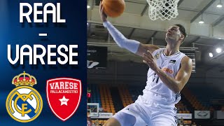 Real Madrid  Varese  Full Game Highlights [upl. by Rasla]