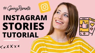 Beginner Instagram Stories Tutorial [upl. by Nella]