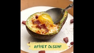 Fırında Yumurtalı Avokado [upl. by Domel]