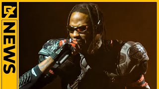 Travis Scott Calls Out Grammys Over Best Rap Album Snub During Fiery Performance [upl. by Anitsyrk]