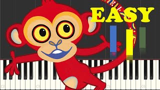 How To Play Tinga Tinga Tales Theme Song On Piano EASY [upl. by Enra]