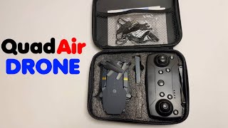 QuadAir Drone Setup Flight and Review [upl. by Colvert]