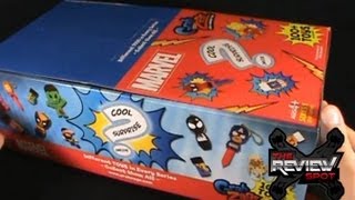 Collectible Spot  Marvel Grab Zags Cool Surprise Toys Unboxing [upl. by Trebled]