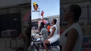 I like bike pass car 😩 funny lagosnigeria [upl. by Mis]